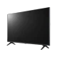 LG 43UQ80009LB Ultra HD 4K LED televizyon, genel siyah renkli ince tasarımlı ekranı önden görünüyor
