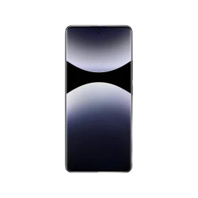 Xiaomi Redmi Note 14 Pro 5G siyah akıllı telefon, önden görünüm tam ekran tasarımıyla vitrin görseli