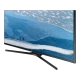 Samsung 43KU6079 Ultra HD 4K LED televizyon, sualtı manzaralı ekran görüntüsü, genel renkli.