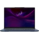 Lenovo IdeaPad Slim 5 83HS00B4TR mavi iş ve ofis laptopu, açık ekranlı ön cephe görünümü
