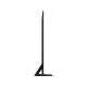 Samsung 85QN70F QLED Ultra HD 4K TV siyah renkte, ince ayaklı tasarım, televizyon ekranı kapalı