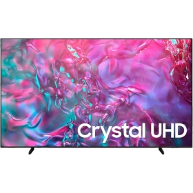 Samsung 98DU9000 Ultra HD 4K LED televizyon ekranında Crystsal UHD temalı renkli görsel
