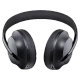 Bose Noise Cancelling Headphones 700 Kablosuz siyah kulaklık, yastıklı kulaklıkları ve ayarlanabilir baş bandıyla