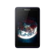 Lenovo A7-50 3G tablet, Gece Mavisi renkli ön yüzü ve canlı uzay temalı ekran görüntüsü