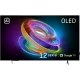 Arçelik A 1265 C AI Ultra HD 4K OLED TV, renkli ekran içeriğiyle önden görünüm
