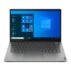 Lenovo ThinkBook 14 G6 IRL 21KG00Y5TR gri ultrabook laptop, açık ekranlı önden görünüm