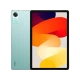 Yeşil Redmi Pad SE 4 GB 128 GB tablet, renkli soyut arayüz ekranda görünen uygun fiyatlı model.