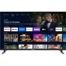Arçelik A 632 C HD Ready HD TV, siyah çerçeveli LED televizyon ve renkli akıllı TV menüsü