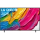 LG 75QNED80A6A Ultra HD 4K QNED televizyon, renk genel, canlı renkli ekran ve ince çerçeve görünümü