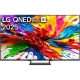 LG 65QNED93A6A Ultra HD 4K QNED TV, renkli soyut ekran görüntüsü ile vitrin görseli