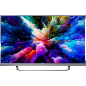 Philips 55PUS7503 Ultra HD 4K LED TV; renk genel, canlı bulut manzaralı ekran ve ince çerçeve.