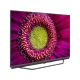 Arçelik A43 C 890 A Ultra HD 4K LED televizyon, çiçek görüntüsü gösteren ince siyah ekran