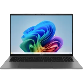 Asus Vivobook S16 OLED S3607QA-SH037W koyu gri iş laptop ekranında canlı arayüz görünümü