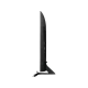 Samsung 65JS8500 Ultra HD 4K televizyonun yan bağlantı portları ve stand kısmı gri genel renk görünümü