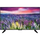 Vestel 50UD8800 Ultra HD 4K LED televizyon, siyah çerçeveli ve renkli çiçek tarlası manzarası gösteren ekran