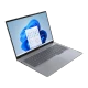 Lenovo ThinkBook 16 G7 21MW002CTR14 gri iş ve ofis laptopu, açık kapaklı önden çapraz açıyla görünüm
