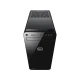 Dell XPS 8930 siyah masaüstü bilgisayar kasası, ön paneli ve üst havalandırma ızgarasıyla önden görünür