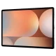 Samsung Galaxy Tab S10+ 256 GB 5G gümüş tablet ön ekranında soyut renkli arayüz görünüyor