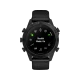 Garmin MARQ Commander Gen 2 siyah akıllı saat, Stealth Mode ekranı ve dayanıklı kayış tasarımıyla