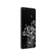 Gri Samsung Galaxy S20 Ultra akıllı telefon, ön yüz ekranı ve ince çerçeveli tasarımıyla açıdan görünüm
