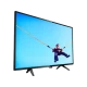 Philips 49PFS5302 Full HD LED televizyon; ekranda oyun sahnesi görünen siyah çerçeveli model