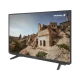 Grundig Berlin 43 GEU 7965 A Ultra HD 4K LED televizyon, siyah çerçeveli ve ayaklı tasarım