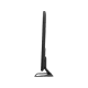 Philips 42PFL5028K LED televizyon, Full HD FHD ekrana sahip siyah renkli model, profilden görünüm.