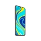 Xiaomi Redmi Note 9s beyaz akıllı telefon, önden görünüm, çentikli ekran ve ince çerçeve tasarımı