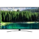 LG 65SM8600PLA Ultra HD 4K LED televizyon, manzara ekran görüntüsü ve ince çerçeve tasarımı
