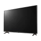 LG 49UJ630V Ultra HD 4K LED televizyon; genel renkli, ince çerçeveli ve standlı ekran görünümü