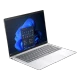HP EliteBook 1040 G11 9G0J6ET gümüş ultrabook laptop, Windows arayüzlü ekran açık ve klavye görünüyor.