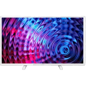 Philips 32PFT5603 LED televizyon, Full HD FHD ekranda renkli soyut görüntü; vitrin ürünü genel renk.