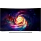LG 55EG960V Ultra HD 4K OLED televizyon, galaksi temalı canlı ekran görüntüsüyle ön vitrin görünümü