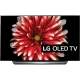 LG OLED55C8PLA Ultra HD 4K OLED televizyon siyah ekranda kırmızı çiçek görüntüsü