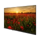Arçelik A32K 590G HD Ready LED TV, siyah çerçeveli ekranında gün batımında gelincik tarlası görüntüsü