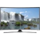 Samsung 55J6370 Full HD FHD TV siyah ekranda şelale manzaralı vitrin görseli, genel renkli tasarım