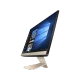 Asus Vivo V222FAK-BA008V001 masaüstü bilgisayar, ince ayaklı tasarımı ve Windows ekranıyla