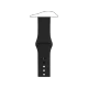 Apple Watch Series 2 38 mm uzay siyahı paslanmaz çelik kasa ve siyah spor kordon detayı