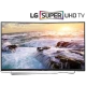 LG 65UG870V Ultra HD 4K LED televizyon, dalga manzaralı ekranda canlı görüntü ile genel renk