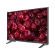 Grundig Napoli 43 GCU 7855 AP Ultra HD 4K LED televizyon, ekranda kırmızı kiraz görüntüsüyle beyaz fonda sunuluyor.