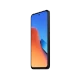 Xiaomi Redmi 12 siyah akıllı telefon, ince çerçeveli geniş ekran ve yan tuş detaylı ön görünüm