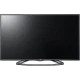 LG 47LA620S Full HD FHD LED televizyon siyah ekranda, genel renkli televizyon paneli ön görünüm