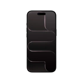 Apple iPhone Air siyah akıllı telefon, önden görünümde ince çerçeveli ekran ve üst kamera modülüyle