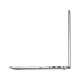 Dell Pro 16 Plus BTO105_PB16250 gri iş ve ofis laptopunun yan görünümü, bağlantı noktaları önde.