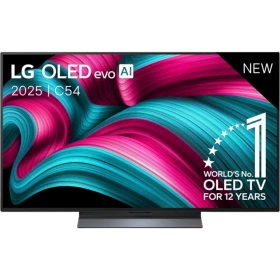 LG OLED48C54LA Ultra HD 4K OLED televizyon, vitrin görseli; renk genel, şık tasarım ve modern arayüz.