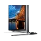 Samsung 75F8000 75 inç Full HD LED TV, gri renkli, köprü manzarası ekranda canlı görüntü sunar