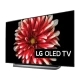 LG OLED65C8PLA Ultra HD 4K OLED televizyon; çiçek temalı canlı ekran, genel siyah tasarım.