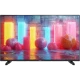 Vestel 43UT9740 Ultra HD 4K LED televizyon, renkli soyut görüntü gösteren ince çerçeveli ekran