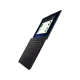 Lenovo ThinkPad L14 G5 21L2S17NTR08 siyah iş ve ofis laptopu, açık ekranlı yandan görünüm