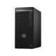 Dell OptiPlex 5090 N208O5090MT_UBU siyah masaüstü bilgisayar kasası, önden ve yandan görünüm